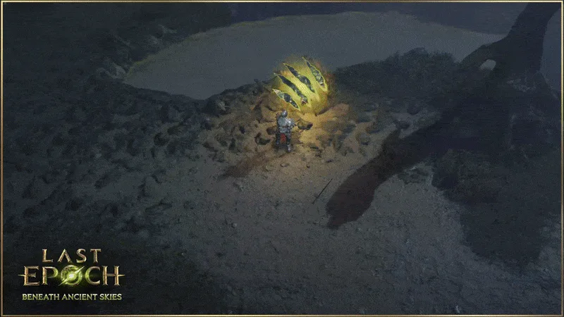 Mysterious Rift opening beside an Ancient Era cave